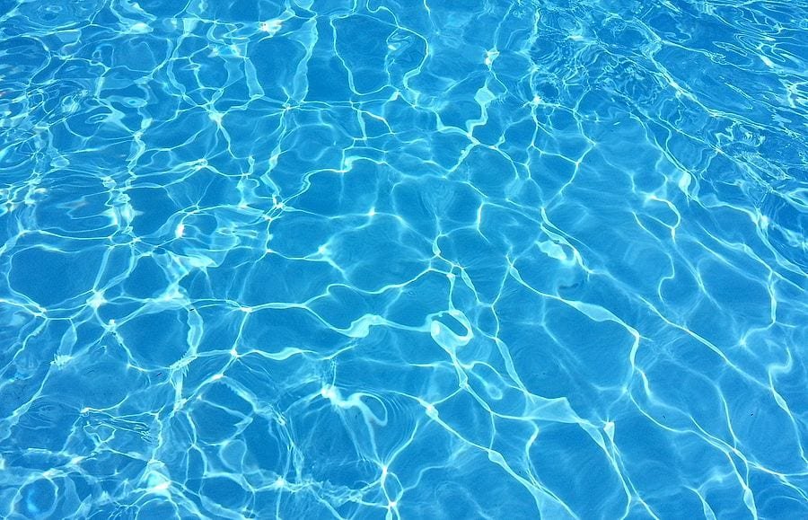 Houston pool service by Blue Pool Company — clear pool water after a weekly visit